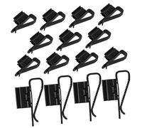 TEHAUX 15pièces Colliers De Serrage pour Tuyaux Aquarium Support Plastique pour Fixation De Tuyaux Eau Pince pour Système Hydratation