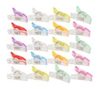 TEHAUX 160 Pièces Lot de Pinces à Coudre Polyvalentes Plastique pour Couture et Matelassage Clips de Tissu Assortis Résistants pour Projets DIY et Reliure Accessoires Artisanat Colorés et