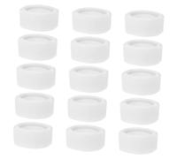 TEHAUX 18 Rouleaux Autocollants Ronds Transparents à Pois Double Face Points de Colle Adhésifs 15 G Étiquettes Rondes pour Ballons Mariage Anniversaire et Décoration Fête