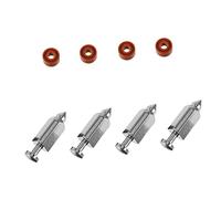 TEHAUX 1ensemble Kit De Aiguilles De Pointeau pour Carburation De Tondeuse à Gazon Compatible Modèle Accessoires De Jardin Acier Remplacement pour Moteur De Tondeuse