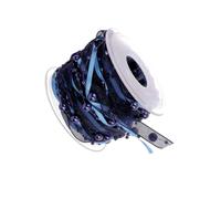 TEHAUX 1rouleau Ruban Décoratif Pour Mariage Ruban De Bouquet Pour Décorations De Fête Et Bricolage Couleur Bleu