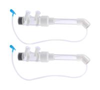 TEHAUX 2 Ensembles Incubateur Continue Acrylique Kit D'œufs en Poisson de Double Conception Peu Encombrante Éclosion pour Installations D'aquarium et Élevage de Cichlidés