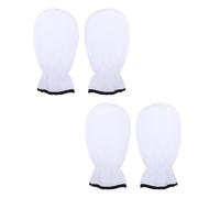 TEHAUX 2 Pairs en cire de paraffine pour les mains, soin exfoliant, mitaines chauffantes, rétention de chaleur, 2 paires, spa maison