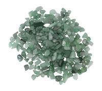 TEHAUX 2 Paquets Pierres Roulées en Aventurine 100g, Décoratives | Gravier Décoratif à Forme Irrégulière, pour Bureaux et Tables, Facile à Nettoyer, Aide à Purifier L'eau