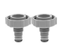 TEHAUX 2 pièces Adaptateur de Raccord Piscine Ø 32 mm Lot de Connecteurs Étanches pour Tuyaux de Vidange Compatible Ph Installation Facile pour Drainage Sécurisé 2 pcs
