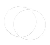 TEHAUX 2 Pièces Anneaux de Fixation Accessoires Universels en Acier Inoxydable 34 Cm pour Joint en Caoutchouc de Porte de Machine à Laver à Chargement pour Pièces et Socle de Lave-linge