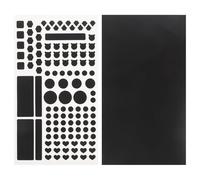 TEHAUX 2 pièces Autocollants Occultants LED Filtres Dimming pour Bloqueur Lumière Couverture Indicateur Film Adhésif Noir pour Routeurs et Appareils Électroniques