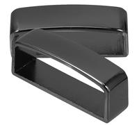 TEHAUX 2 Pièces Boucle de Ceinture en Métal 4.0 Cm Large Anneau de Sangle Robuste pour Homme, Connecteur Solide pour Réparation et Création de Ceintures