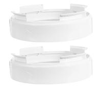 TEHAUX 2 Pièces Connecteur de Tuyau Rond Portable en Plastique pour Climatiseur Mobile, Interface de Conduit D'évacuation Facile à Installer, Stabilise L'interface un Confort Estival