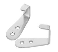 TEHAUX 2 pièces Crochets Métalliques Robustes pour Échelle de Lit Superposé Supports Acier Inoxydable Fixation Rapide et Détachable Accessoires pour Lits de Camping et Mezzanine Lot