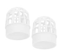 TEHAUX 2 Pièces Grille de Protection en Pvc pour de Gouttière, Maille Résistante aux Intempéries, Protège Feuilles et Débris, pour Gouttières Extérieures et Toitures