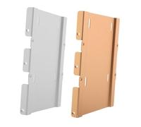 TEHAUX 2 Pièces Hard Disk Bracket Aluminum Alloy SSD Rack to Drive Mounting Tray Holder Metal Computer Storage Expansion