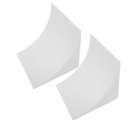 TEHAUX 2 Pièces Moulure D'arche en Mousse Blanche, Style Français, Courbe