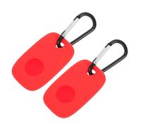 TEHAUX 2 Pièces Protection Silicone pour Tile Mate Pro Étui Compact et Résistant Lot de Coques Protection Rayures Accessoire Chic et pour Clés et Objets Personnels Couleur Rouge