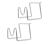 TEHAUX 2 pièces Support Portable pour Bonbonne Eau Inoxydable Porte-récipient Stable et pour Maison Bureau Camping et Voyage Lot