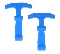 TEHAUX 2 Pièces Tendeur Caoutchouc à Poignée T pour Glacière Loquet Renforcé pour Glacière Camping et Remplacement Facile