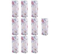 TEHAUX 20 Pcs Boîtes en Papier à Dessert pour Cookies et Nougats, Légères et Résistantes, Design Floral Frais pour Toutes Occasions Fête des Mères