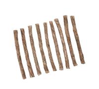 TEHAUX 20 pièces Corde Allumage Chanvre Cire Abeille Portable et Pratique pour Barbecue Cheminée et Pique- Plein Air Résistante Au Vent et Facile à Allumer