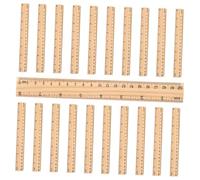 TEHAUX 20 Pièces Lot de Règles Portables Durables et Pratiques pour Garçon Fille École Bureau et Travaux Manuels