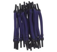 TEHAUX 20 Pièces Sangle de Lunettes Ajustable en Nylon Élastique pour Sport Résistance aux Conditions Extérieures et Installation Facile, Cordons pour Lunettes Adultes