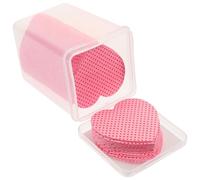 TEHAUX 200 Lingettes Dissolvantes pour Ongles en Coton Forme Cœur Surface Douce, Efficaces et Délicates, Retrait du Vernis à Ongles, Boîte Pratique Incluse