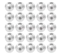 TEHAUX 200pcs Boîtes de Bougies - Chauffe Plat Bougie Vides Alu Petite Taille - Aluminium Contenant kit Maison