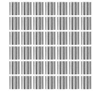 TEHAUX 200pièces Manchons De Sertissage Alliage Aluminium Manchons Pour Fils à Plat Pour Câbles