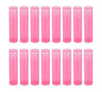 TEHAUX 24 Tubes Vides pour Rouge à Lèvres DIY en Plastique Pe Réutilisables et Inodores, 24 Pièces pour Fabrication de Soin des Lèvres, Accessoires de Maquillage Pratiques