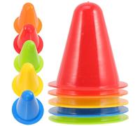 TEHAUX 25 Mini-cônes en Plastique Forme Cône pour Roller Skating, Surface Lisse, Sûrs à Utiliser, Pack de 25 Pièces pour Garçon et Filles et Entraînement Sportif