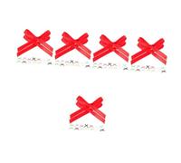 TEHAUX 3 Ensembles Noeud De Ruban Fait Décor Mini Nœuds en Satin Arcs Ruban Mini Arcs pour L'artisanat Noeud d'emballage Ruban Polyester 500 Pièces * 3