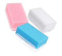 TEHAUX 3 Pièces Brosse Tactile pour Bain Bébé en Éponge et Plastique, Portable pour Stimulation Sensorielle et Hygiène à Domicile, Outil de Bain Doux pour Garçon et Filles
