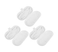 TEHAUX 3 Pièces Étui Compact de Protection pour Hydropulseur Organiseur de Voyage Léger et Résistant pour Irrigateur Buccal Boîte de Rangement Portable pour Accessoires de Soin Dentaire