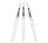 TEHAUX 3 Pièces Pinceaux à Eau Rechargeables Stylo Aquarelle avec Réservoir pour Peinture pour Aquarelle Gouache et Arts Créatifs Pinceaux et Portables pour Adultes
