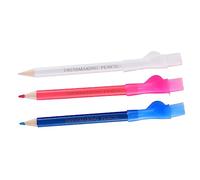 TEHAUX 3 pièces Set de Craies de Couture avec Brosse Marqueurs pour Tissus Ergonomiques et Accessoires Couture Pratiques pour Atelier de Tailleur