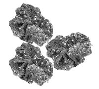 TEHAUX 3 Pièces Set D'élastiques à Paillettes pour Cheveux Accessoires avec Sequins Brillants pour Femmes pour Queues de Cheval et Fêtes