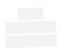 TEHAUX 30 Pièces Eye Mesh Sheets for Mask Making Breathable Easy-to-Cut Mesh Fabric for Fursuit Cosplay Stage Performances and Crafting