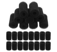 TEHAUX 30 Pièces Pré-Filtre Éponge pour Aquarium Rouleau Mousse Filtration pour Aquarium Filtre Intake Facile à Installer et Réutilisable Poissons Betta et Autres
