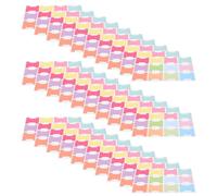 TEHAUX 360 Pièces Étiquettes Index Colorées Épaisses Marque-pages Autocollants Écrits Amovibles pour Cahiers Classeurs Onglets Adhésifs Organisateurs