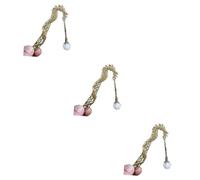 TEHAUX 3pièces Marque-page Forme De Dragon Lumineux Avec Perles Fluorescentes Accessoire Original Pour Lecture