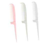 TEHAUX 3pièces Peignes à Cheveux Pliables pour Femmes Peignes à Dents Fines Multi-usages de Poche Voyage