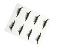 TEHAUX 4 Paires d'Eyeliner Autocollant Waterproof Fluorescents Ruban Adhésif pour Paupières Stickers Cils Brillants Maquillage Rapide et Solide Regard Intensifié