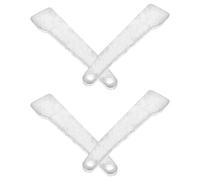 TEHAUX 4 pièces Accessoire Échafaudage Robuste Adaptateur Amovible Conforme Aux Normes pour Fixation Sécurisée et Intégration Facile sur Systèmes Variés