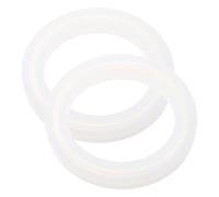 TEHAUX 4 Pièces Anneau Diffuseur de Parfum en Silicone 70mm pour Lampe | Réutilisable, Bord Large, pour Ampoules à Incandescence et Halogènes, Usage Maison Bureau