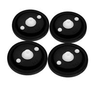 TEHAUX 4 Pièces Joint de Membrane pour Électrovanne Alimentation Eau Compatible Robinet et Urinoir Installation Facile Diamètre avec Support Plastique Blanc