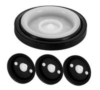 TEHAUX 4 Pièces Lot de Membranes Diaphragme pour Électrovanne Eau Kit Réparation Alimentation Joint Étanche Compatible Robinet et Urinoir Installation Facile et Prévention Fuites