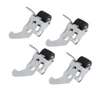 TEHAUX 4 Pièces Lot de Presseur à Roulement avec Châssis Fer pour Magnétophones Audio Résistance pour Contact Tête Magnétique Compatible Enregistreurs Cassette et Vidéo