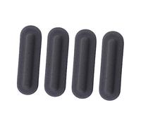 TEHAUX 4 Pièces pieds en caoutchouc non tampon pieds d'ordinateur portable pad ordinateur caoutchouc pour fond des ordinateurs portables coussinets pour ordinateur portable Noir