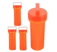 TEHAUX 4 Pièces Tube à Outils Étanche en Plastique pour Réparation de Bateau Gonflable et Paddle Board, Accessoire Pratique pour Aventure Aquatique et Entretien Facile