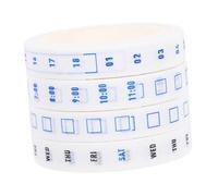 TEHAUX 4 rouleaux Ruban Washi Gestion Du Papier Durable Sections Écrites pour Planification Décoration Fonctionnelle pour Bureaux et Agendas
