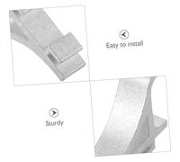 TEHAUX 40 Pièces Clips Étagères Réfrigérateur Acier Inoxydable Résistants Au Froid Supports Robustes pour Rayonnages Congélateur Installation Facile pour Commerce et Rangement Domestique